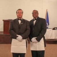 Brother Richard Jackson and Brother Roland Lott